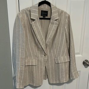 Sanctuary Linen Blazer - 1x. Matching cropped pant sold separately in my closet